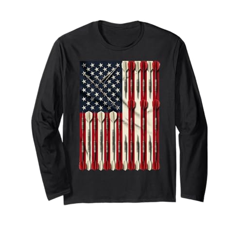 American Flag Throw Darts Patriotic USA Dart Player ����T�V���c