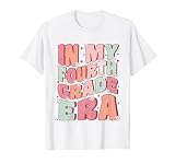 In My Fourth Grade Era Cute Groovy 4th Grade Back to School T-Shirt