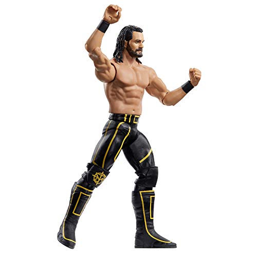 ​Wwe Seth Rollins Wrestlemania 6-Inch Action Figure With Articulation, Life-Like Detail And Authentic Ring Gear #TOP4