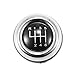 X AUTOHAUX Car Manual Gear Stick Shift Knob 6 Gear for Mini Cooper R55 R56 R57 R58 R59 R61 Car Shift Head Faux Leather