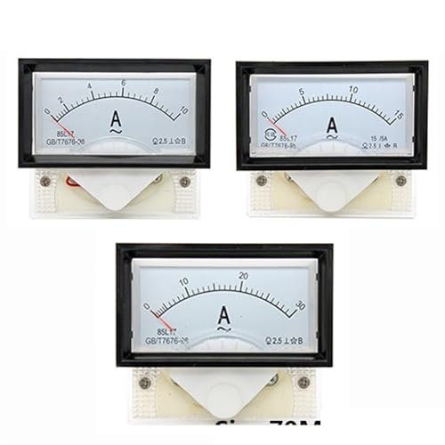Ampèremètre analogique 85L17 AC 3A pour panneau de courant alternatif