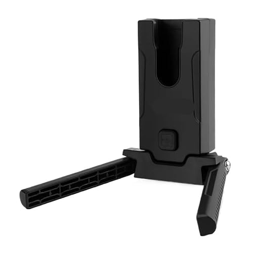 HEZZIQIRG Bicycle Kickstand Adjustable Portable Parking Stand Foldable Support MTB Road Bike Cycling Convenient Bracket Tool(Black)