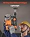VEVOR 1 Inch SDS-Plus Rotary Hammer Drill, 8 Amp Corded Drills, Heavy Duty Chipping Hammers w/Safety Clutch, Electric Demolition Hammers, Taladro Rotomartillo, Power Tool For Concrete