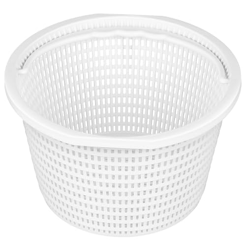 Happyyami Cesta Depuradora para Skimmer de Piscina de Plástico de 20 CM, Cesta de Filtro Grande para Limpieza y Filtrado, Compatible Skimmers 2, Uso en Piscinas