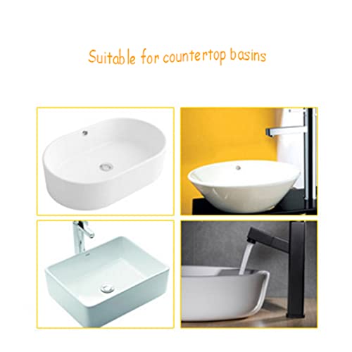 Mitigeur cascade noir pour lavabo mono-trou en laiton - 5