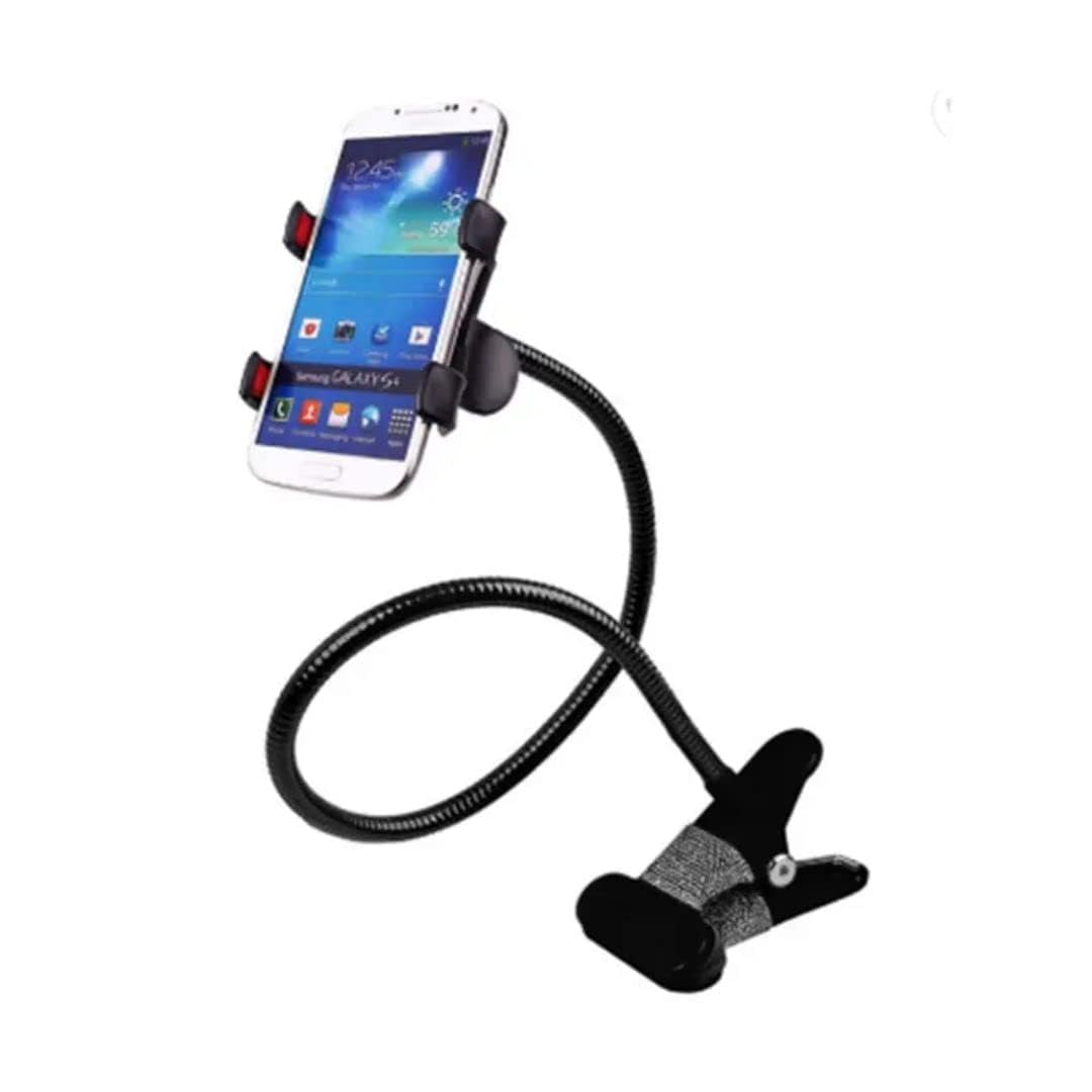STANDIFY, Flexible Mobile Tabletop Stand, Metal Built, Heavy Duty Foldable Lazy Bracket Clip Mount Multi Angle Clamp for All Smartphones &Tablets.-image-31