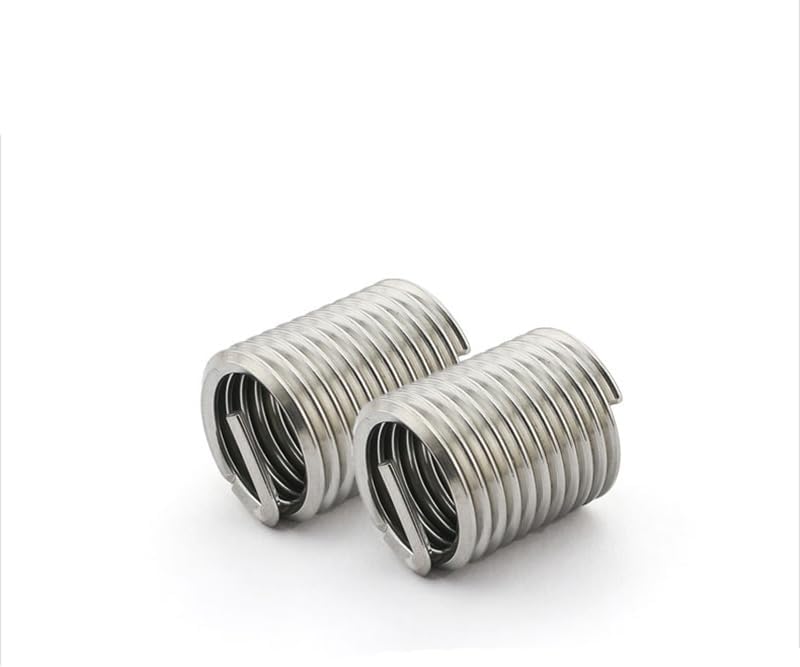 4pcs Internal thread M12 M14 M16 size bushing wire sleeve female screw 1.7/2mm pitch stainless steel thread insert braces large - (Dimensions: M16x2.0x3D)