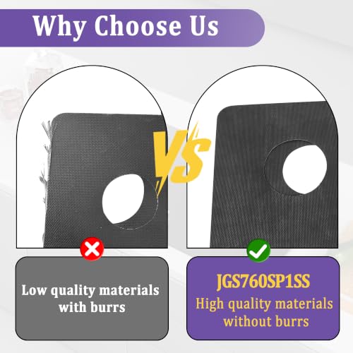 JGS760SP4SS JGSS66FELDS 2 Pcs Standard Stove Top Protector for GE Gas Range by Yecatre - Used condition - Image 7