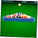 BESPORTBLE Billiard Triangle Rack Plastic Pool Table Accessory for Easy Setup Billiards Supplies Snooker and Pool Game Essential