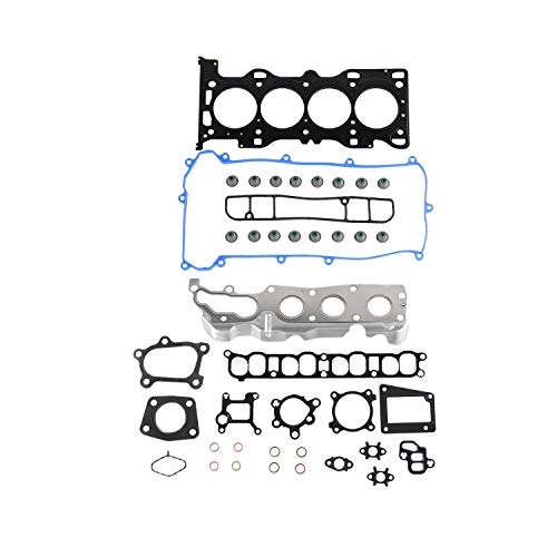 Image of DNJ HGS469 Engine Cylinder Head Gasket Set, Complete Head Repair Kit for 2006-2013 Mazda 3 6 CX-7 2.3L L4 16V DOHC 2260cc