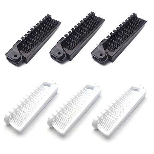 Antrader Foldable Travel Pocket Hair Comb & Brush Combo Styling Tool Men Women