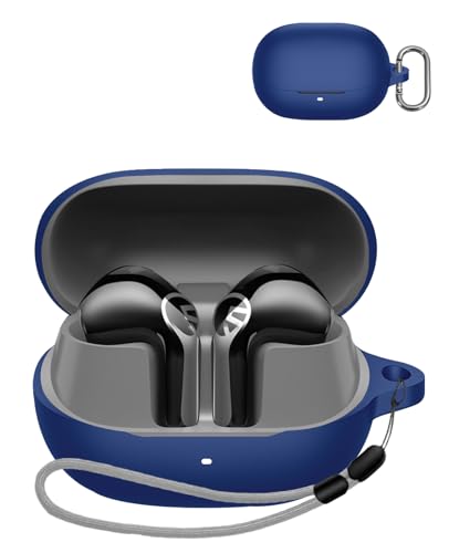 SOUNDPEATS(�T�E���h�s�[�c) Air6 HS �p �P�[�X �J�o�[�yYANMONGI�z���C�����X �C���[�z�� �ی�J�o�[ �V���R�� �[�`�F�[���t�� ��LED���C�g �ϏՌ� �����h�~ �h�� �h�o �w��h�~ �L�Y�h�~ �[�d�֗� SOUNDPEATS(