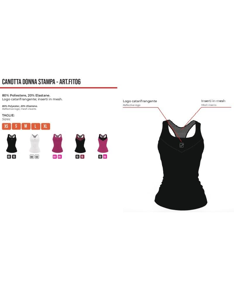 GIVOVA Canotta Donna