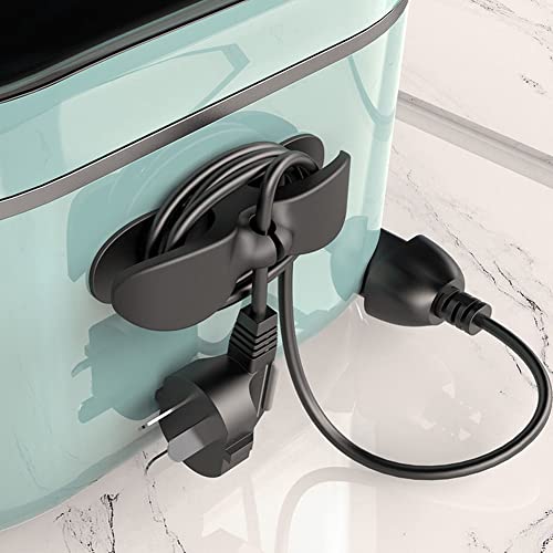 2Pcs Cord Organizer for Kitchen Appliances - Wrapper and Holder for Home Appliance Cables (Black) 3 41bZTyBZlOL