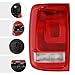 WOHAIPA LED Tail Lights Assembly For Volkswagen Amarok 2010-2020 Rear Halogen Break Lamp Replacement w/Bulbs 2H1945095A, 2H2945095B, 2H1945096A, 2H1945096B (Left Side)