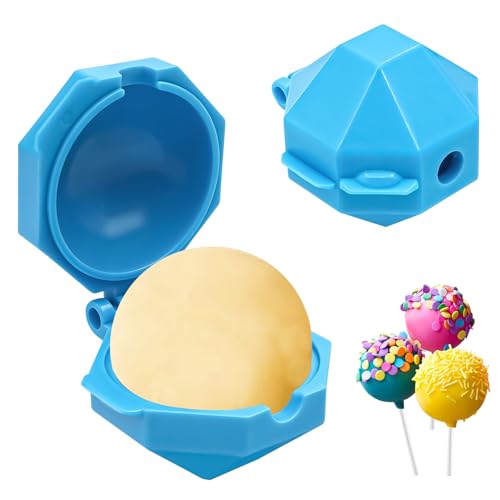 KCMOSGI Set di 2 stampi rotondi per cake pop, per la casa, panettieri, accessori fai da te