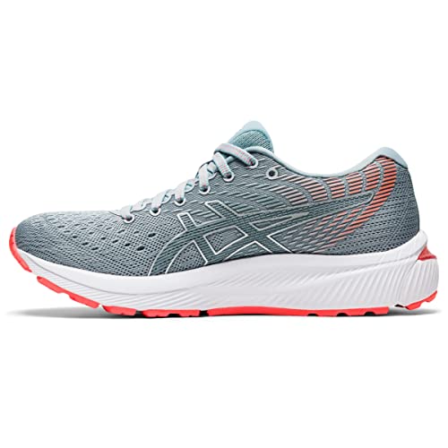 Asics Women's Gel-Cumulus 22 Running Shoes, 8, Piedmont Grey/Light Steel #TOP14