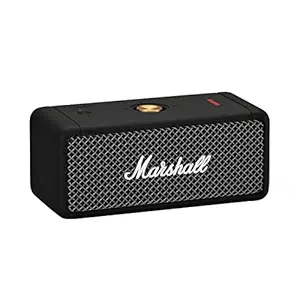 Marshall Emberton 20 Watt Wireless Bluetooth Portable Speaker (Black)