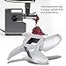 Stainless Steel Blade, 1Pcs Stainless Steel Meat Grinder Blade Mincer Knife Replacement for Mincer Blade Accessories (22#)