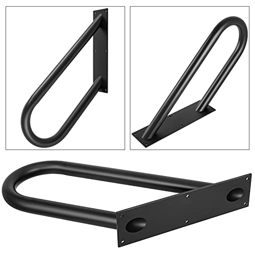 Ziiamg Hand Rails For Outdoor Steps，20" Wall Mount Handrail 1-3 Steps， U-Shape Stainless Steel Indoor Hand Railings Safety Stair Railing For Into Garage, Porch, Garden #TOP2