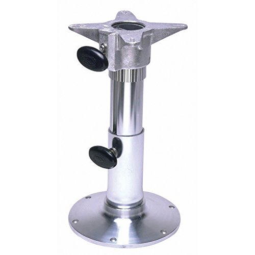 Garelick/Eez-In 75035:01 Adjustable Height Seat Base with Smooth Finish - Polished, 12" - 17"