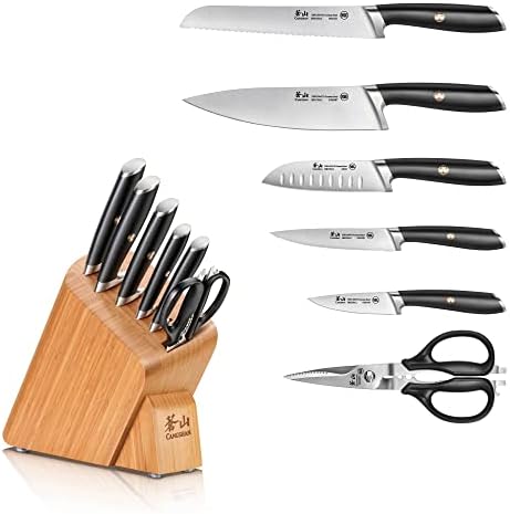 Cangshan L Series 7-Piece Knife Block Set, Forged German Steel, 1026603 - Thumbnail 3