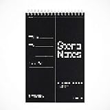 Peso: 200 g / PCS 2PCS Bloc de notas Espiral Vertical Cuaderno A5 60 hojas Bobina Libro de taquigrafía A5 2PCS