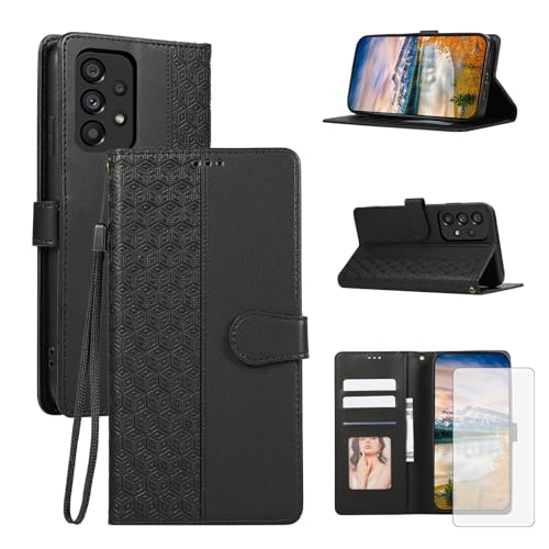 Housse Samsung A53 5G idéale pour voyager léger avec porte-cartes et dragonne de transport