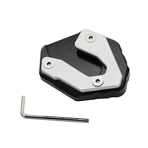 Sangmei Placa de apoio para apoio de pé Acessórios para motocicleta Extensão ampliador de suporte la