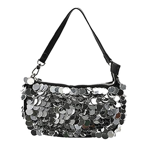 Sac à main à paillettes cadeau idéal femme avec pochette de soirée multifonction