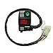 M MATI Handlebar Control Switch Start Kill Stop Headlight Override Button for Yamaha Grizzly 700 YFM700 2007-2008 3B4-83972-00-00