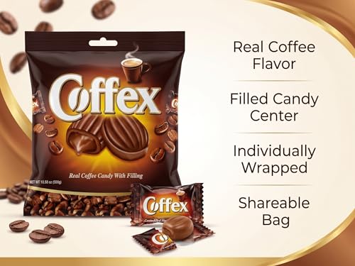 UNIQBITE Center-Filled Coffee Candy