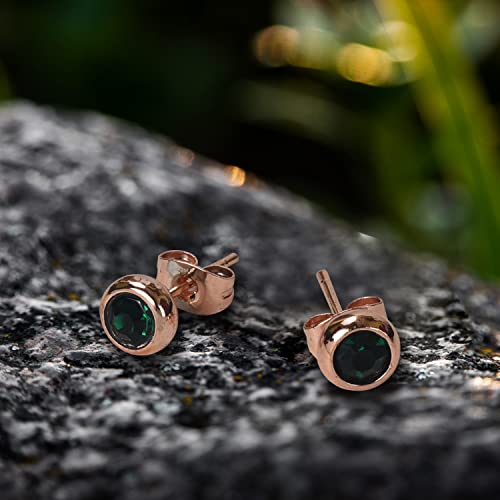 Image of Nilu's Collection Daily Use, Light Weight Cubic Zircon Stud Earrings| Perfect for baby girls, office goers