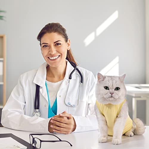image for Avont Cat Recovery Suit - Kitten Onesie for Cats After Surgery, Cone o