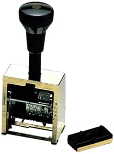 Reiner 200300-011 Paginier-Stempel B6 6-stellig 5,5mm : Amazon.de ...