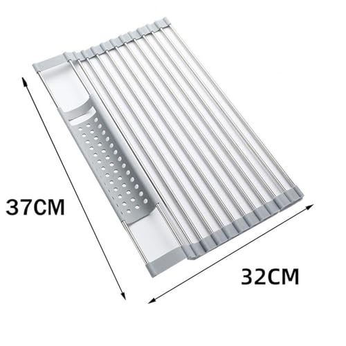Égouttoir à vaisselle pliable compact avec support à couverts ello Cact - 3