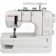 Janome CoverPro 900CPX Coverstitch Machine - Free Arm Coverstitch Sewing Machine with Chain Stitch and Cover Stitch Functionality, Differential Feed, Extra Large Bed Space, Seam Tightening System