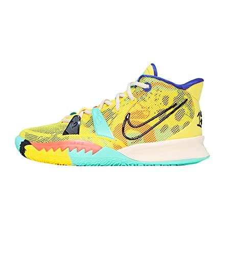 Nike Big Kid's Kyrie 7'1 World 1 People Yellow Strike/Black (CT4080 700) - 4
