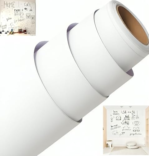 Adesivo Vinil Branco Lousa Chalkboard Escrever Giz 5m x 50cm