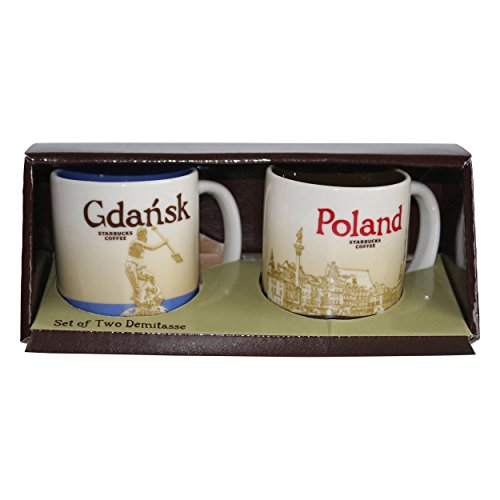 STARBUCKS Mug Gdansk/Pologne - Set de Remimug Coffee Gdansk Pologne Espresso