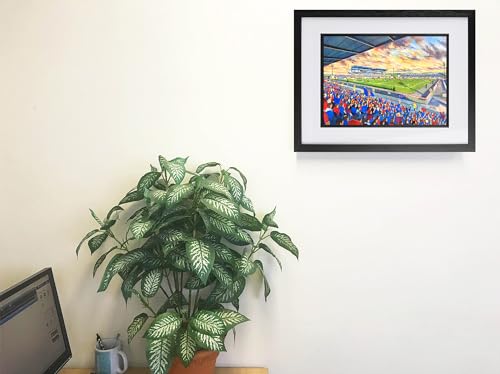 Affiche d'art Caledonian Stadium en format A4 pour décoration de bureau