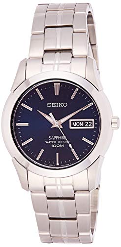 Preisvergleich Produktbild Seiko Herrenuhr Analog Quarz mit Edelstahlarmband SGG717P1