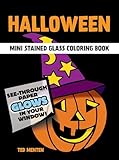 The Little Halloween Stained Glass Coloring Book (Dover Stained Glass Coloring Book)