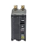 Square D - QOB220CP Circuit Breaker, Black