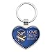 Wonder Woman Movie Love, Truth, Beauty Keychain Heart Love Metal Key Chain Ring