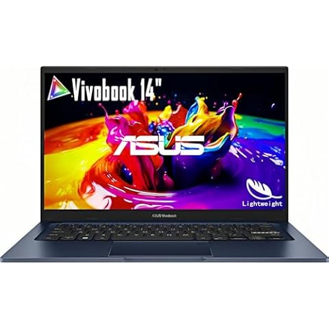 ASUS Vivobook 14" Slim Laptop with i3 Cover