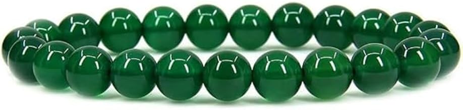 Natural Jade Money Switch Zibu Symbol Coin and Natural Green Jade Bracelet 8 MM Beads Attract Money Cash Flow and Wealth for Men and Women