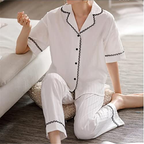 Bas de pyjama LJIANGD en coton doux pour éliminer l'inconfort nocturne