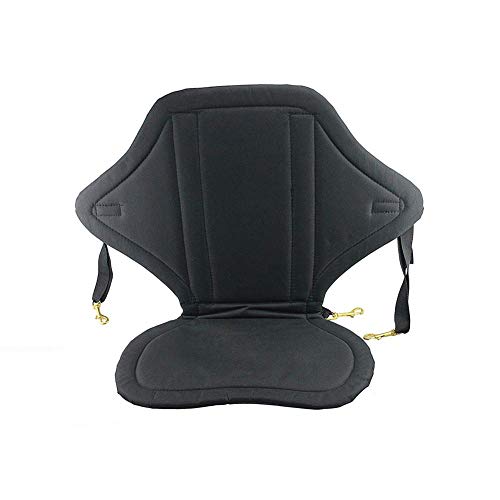 MANGGUO Asiento de Kayak Acolchado, Asiento de Kayak Universal, cojín de Kayak Suave con respaldos de Base Antideslizante Ajustable para Pesca/Kayak/piragüismo/Rafting Cover
