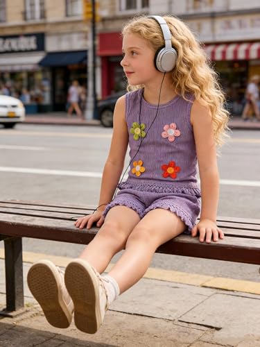 Image of Kids Toddler Girl Summer Clothes Letter Printed T-Shirt Top+ Floral Skirt 2pcs Girl's Skirt Set